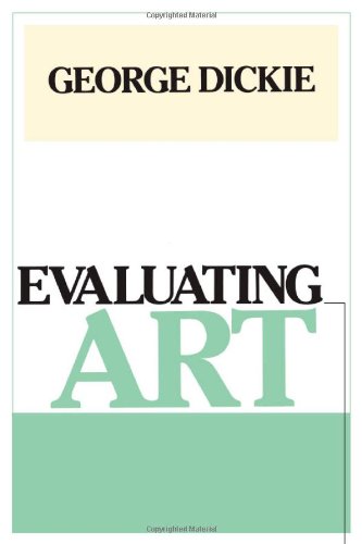 Stock image for Evaluating Art for sale by Better World Books: West