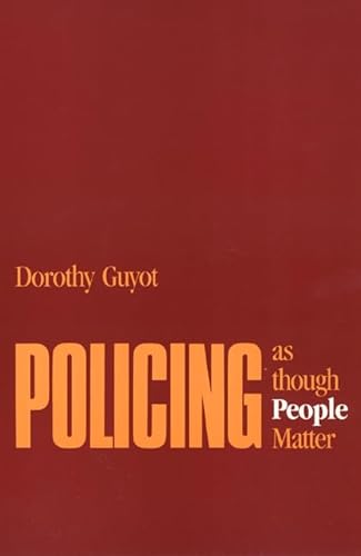 Beispielbild fr Policing as Though People Matter zum Verkauf von POQUETTE'S BOOKS