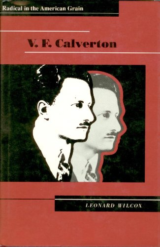 9780877229292: V.F. Calverton (Critical Perspectives on the Past)