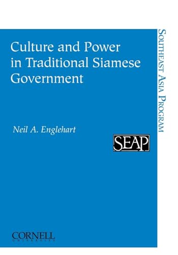 Beispielbild fr Culture and Power in Traditional Siamese Government zum Verkauf von Blackwell's