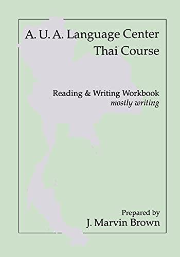 Stock image for Thai Writing (Workbook) (Workbook Mostly Writing) for sale by KuleliBooks