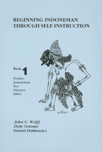 Stock image for Beginning Indonesian through Self-Instruction, Book 1: Preface, Instructions, Key, Glossary, Index for sale by Save With Sam
