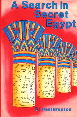 Imagen de archivo de A Search in Secret Egypt a la venta por Books From California