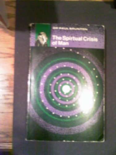 Imagen de archivo de The Spiritual Crisis of Man a la venta por Books From California