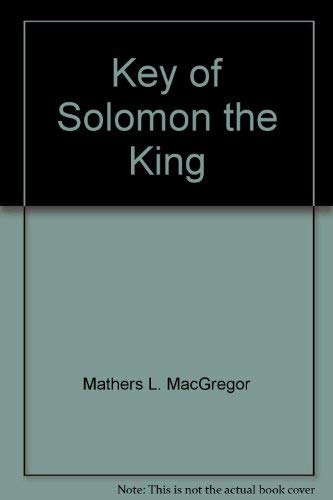 Beispielbild fr Key of Solomon the King zum Verkauf von Books From California