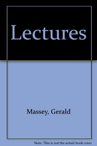 9780877282495: Lectures