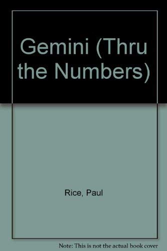 9780877285670: Gemini (Thru the Numbers S.)