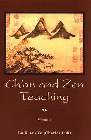 Stock image for Ch'an and Zen Teaching, Volume 1 for sale by Front Cover Books