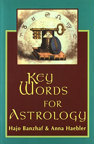 Imagen de archivo de Key Words for Astrology a la venta por HPB-Diamond