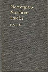 Beispielbild fr NORWEGIAN AMERICAN STUDIES Volume 32 zum Verkauf von Viking Book