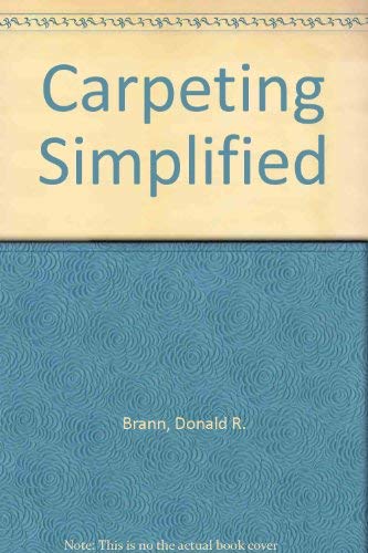 Beispielbild fr Carpeting Simplified (Easi-bild simplified directions) zum Verkauf von Wonder Book