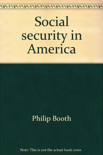 Beispielbild fr Social security in America (Policy papers in human resources and industrial relations) zum Verkauf von Wonder Book