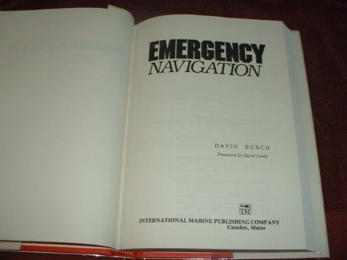 Beispielbild fr Emergency Navigation zum Verkauf von ThriftBooks-Dallas