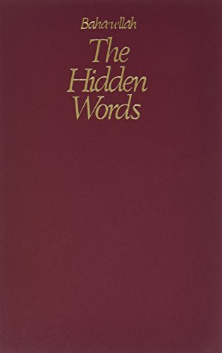 Stock image for The Hidden Words (Reprinted) for sale by HPB-Emerald