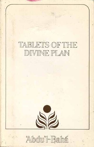 Beispielbild fr Tablets of the divine plan zum Verkauf von medimops