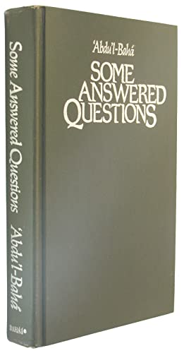Imagen de archivo de Some Answered Questions a la venta por Better World Books: West