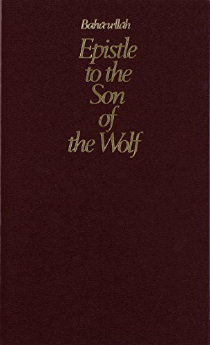 Stock image for Epistle to the Son of the Wolf (English and Persian Edition) for sale by HPB-Emerald