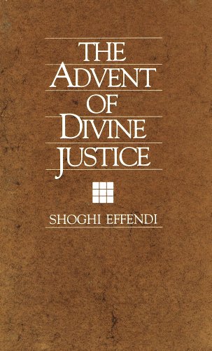 Imagen de archivo de Advent of Divine Justice a la venta por Better World Books
