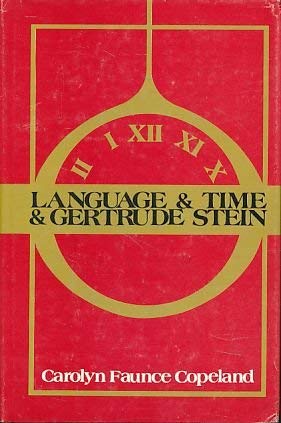 Stock image for Language & Time & Gertrude Stein for sale by Lowry's Books