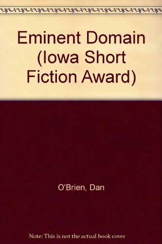 Imagen de archivo de Eminent Domain (Iowa Short Fiction Award) a la venta por HPB Inc.