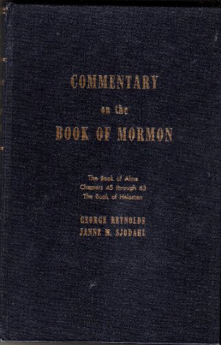 Commentary on the Book of Mormon (9780877470434) by Reynolds, George