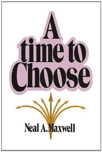 Beispielbild fr A time to choose zum Verkauf von Jenson Books Inc