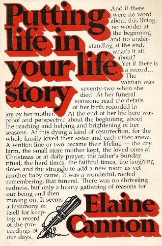 Imagen de archivo de Putting Life in Your Life Story a la venta por Ergodebooks
