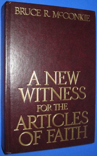 Imagen de archivo de A New Witness For the Articles Of Faith a la venta por Jenson Books Inc