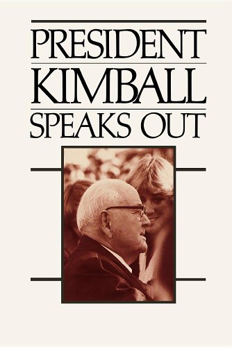 Stock image for President Kimball speaks out for sale by Jenson Books Inc