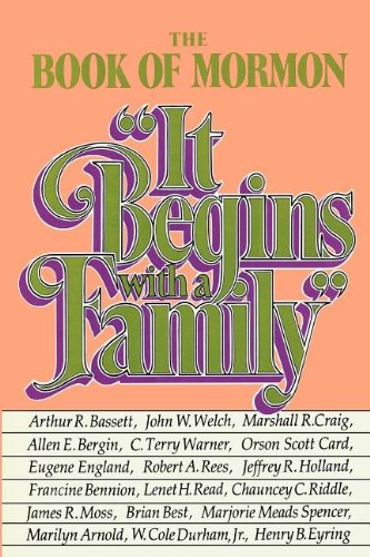 Beispielbild fr The Book of Mormon: It begins with a family zum Verkauf von Blindpig Books