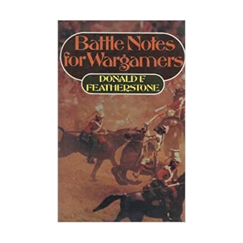 Beispielbild fr Battle notes for wargamers zum Verkauf von Books From California