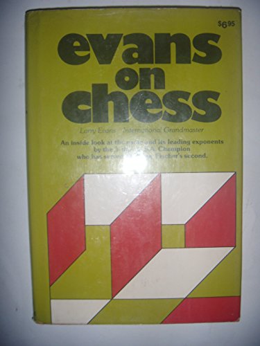 Beispielbild fr Evans on chess zum Verkauf von Wonder Book