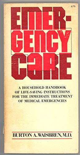 Stock image for Emergency care handbook for sale by SecondSale