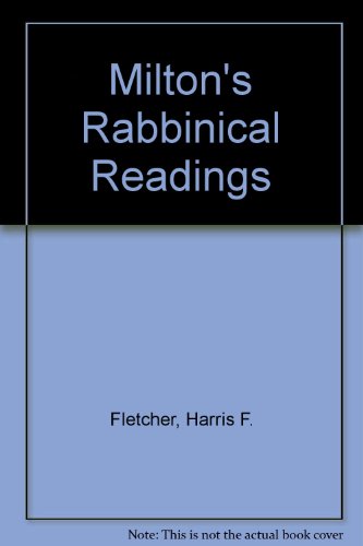 9780877520344: Milton's Rabbinical Readings