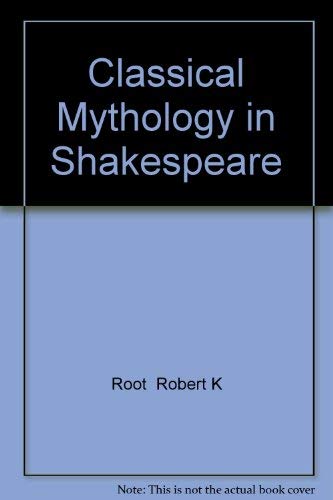 Imagen de archivo de Classical Mythology in Shakespeare a la venta por Better World Books