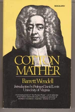 Stock image for Cotton Mather (American Men & Women of Letters) for sale by Wonder Book