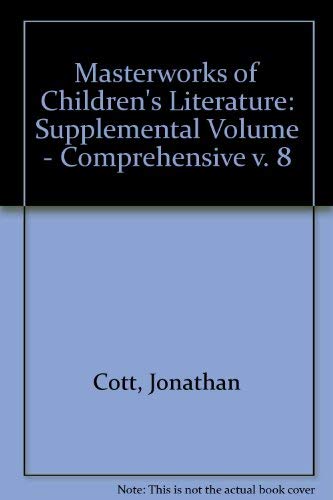 Imagen de archivo de Masterworks of Childrens Literature, Vol. 8: The Twentieth Century a la venta por Mr. Bookman