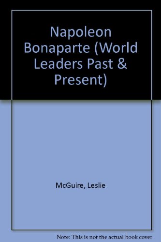 Beispielbild fr Napoleon Bonaparte zum Verkauf von Better World Books: West