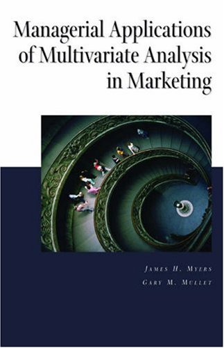 Stock image for Managerial Applications of Multivariate Analysis in Marketing for sale by HPB-Red