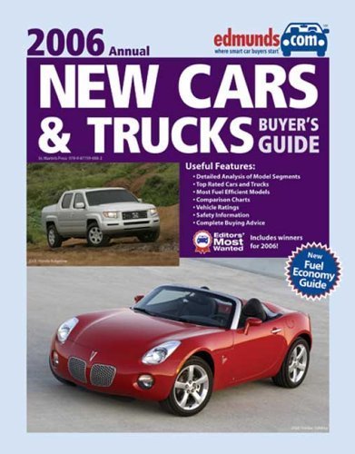 Beispielbild fr Edmunds New Cars & Trucks Buyer's Guide 2006 Annual zum Verkauf von ThriftBooks-Atlanta