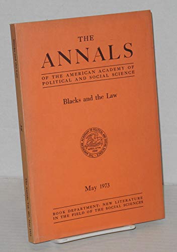 Blacks and the Law (9780877611622) by Greenberg, Jack