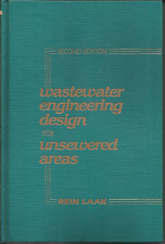 Stock image for Wastewater Engineering Design for Unsewered Areas for sale by Mispah books