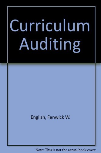 Stock image for Curriculum Auditing for sale by Better World Books