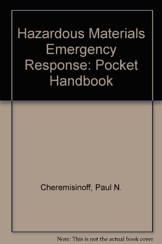 Stock image for Hazardous Materials Emergency Response Pocket Handbook for sale by Sessions Book Sales