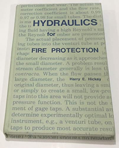 Stock image for Hydraulics for Fire Protection for sale by GoldBooks