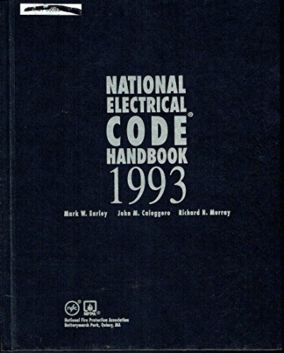 Stock image for National Electrical Code Handbook/1993/70Hb93 for sale by HPB-Emerald