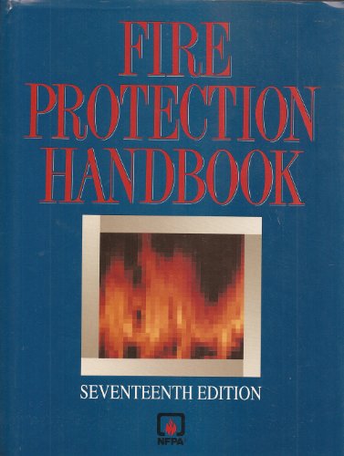 Stock image for Fire Protection Handbook for sale by Once Upon A Time Books