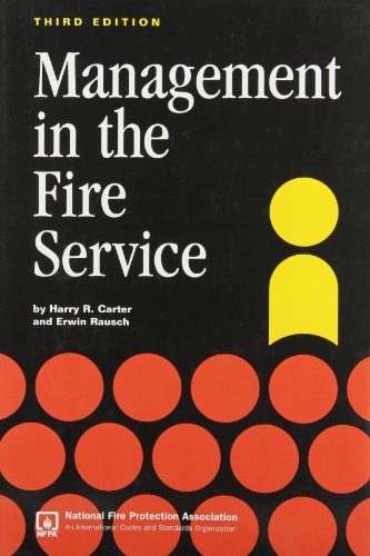 Imagen de archivo de Management in the Fire Service a la venta por Better World Books