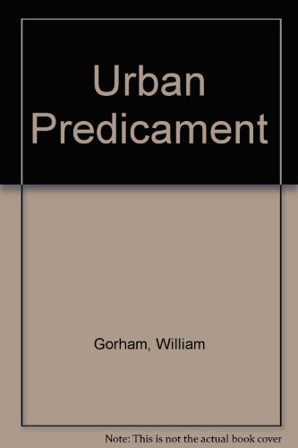 Urban Predicament (9780877661610) by Glazer, Nathan
