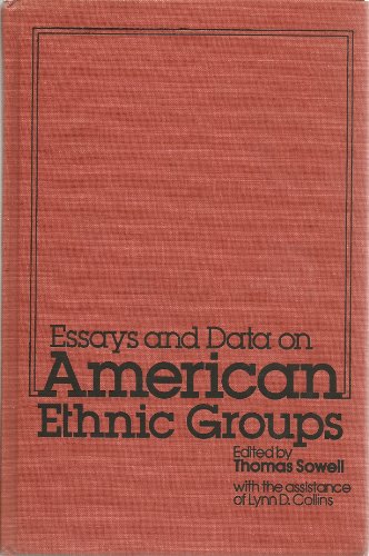 9780877662112: Essays and Data on American Ethnic Groups